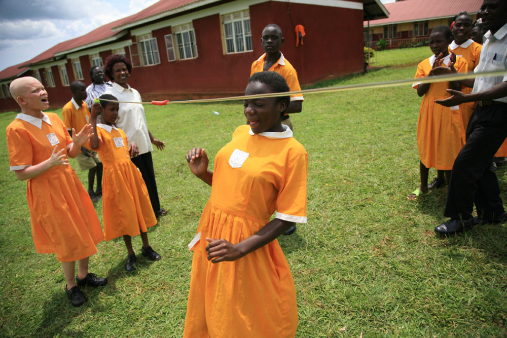 LIMBO Salama School for the blind Mukunu Kampala Uganda foto: Glenna Gordon