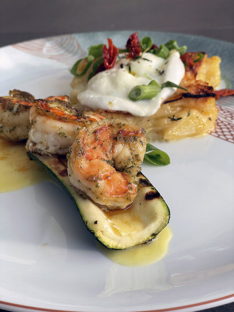 Sjømat på Hotel Helvetia i Schmilka