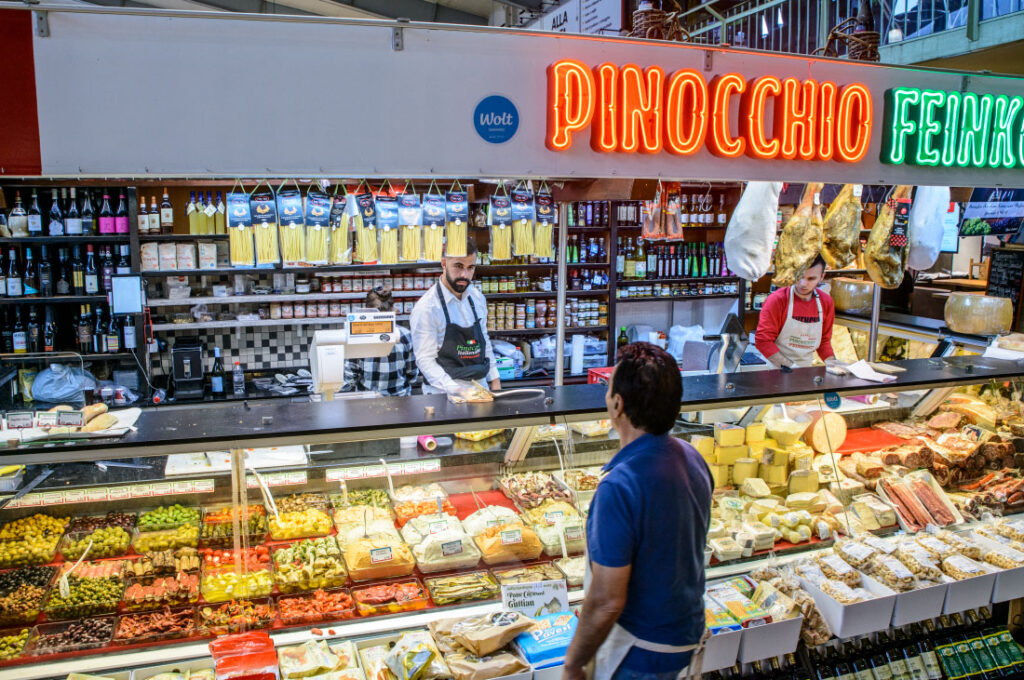 Gourmetmat i Frankfurt