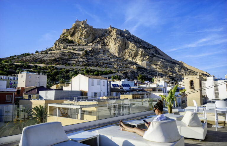 Alicante på takterrasse