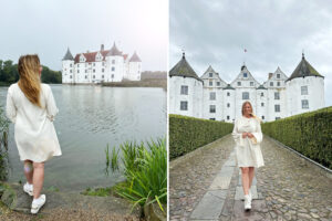 Glucksburg slott i nord-Tyskland