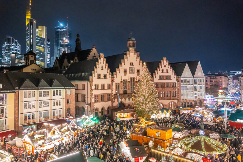 Weihnachtsmarkt , Innenstadt, Frankfurt