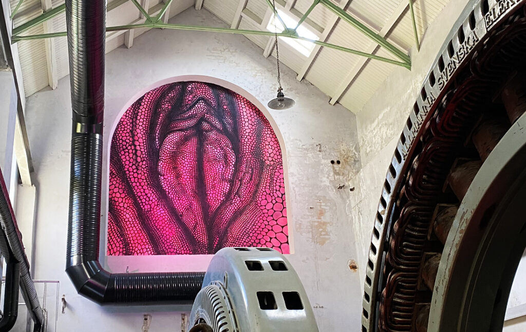 Jenteturen i Värmland tar oss til den gamla kraftstationen.