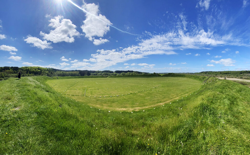 Fyrkat vikingmuseum på Jylland