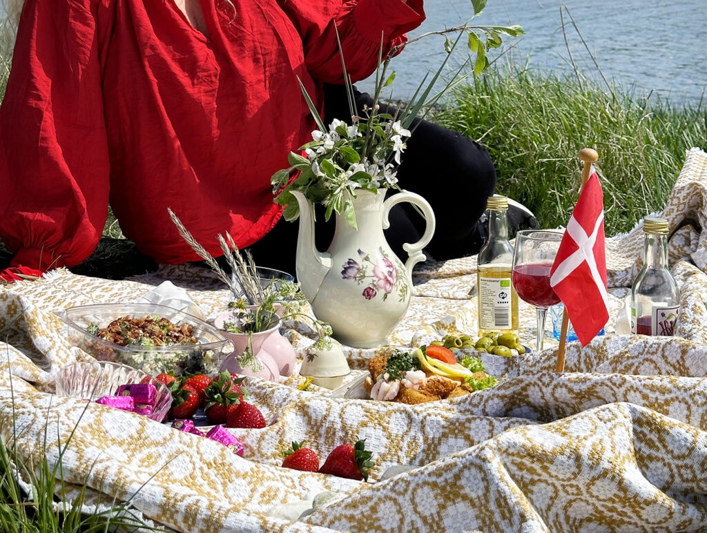 Bilferie og piknik på Jylland